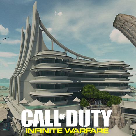ArtStation - Call of Duty: Infinite Warfare (map: MP_Turista)