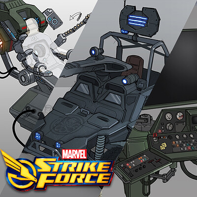 Phillip Dickenson - Marvel Strike Force Background