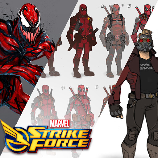 Phillip Dickenson - Marvel Strike Force Character Concepts