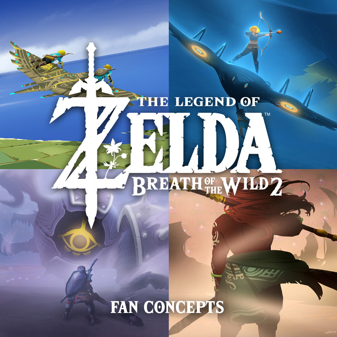 Artstation Zelda Breath Of The Wild 2 Alpha Gamboa