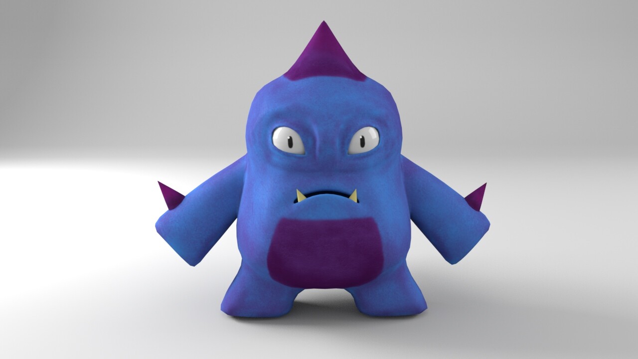 ArtStation - Monster Render: Chompy