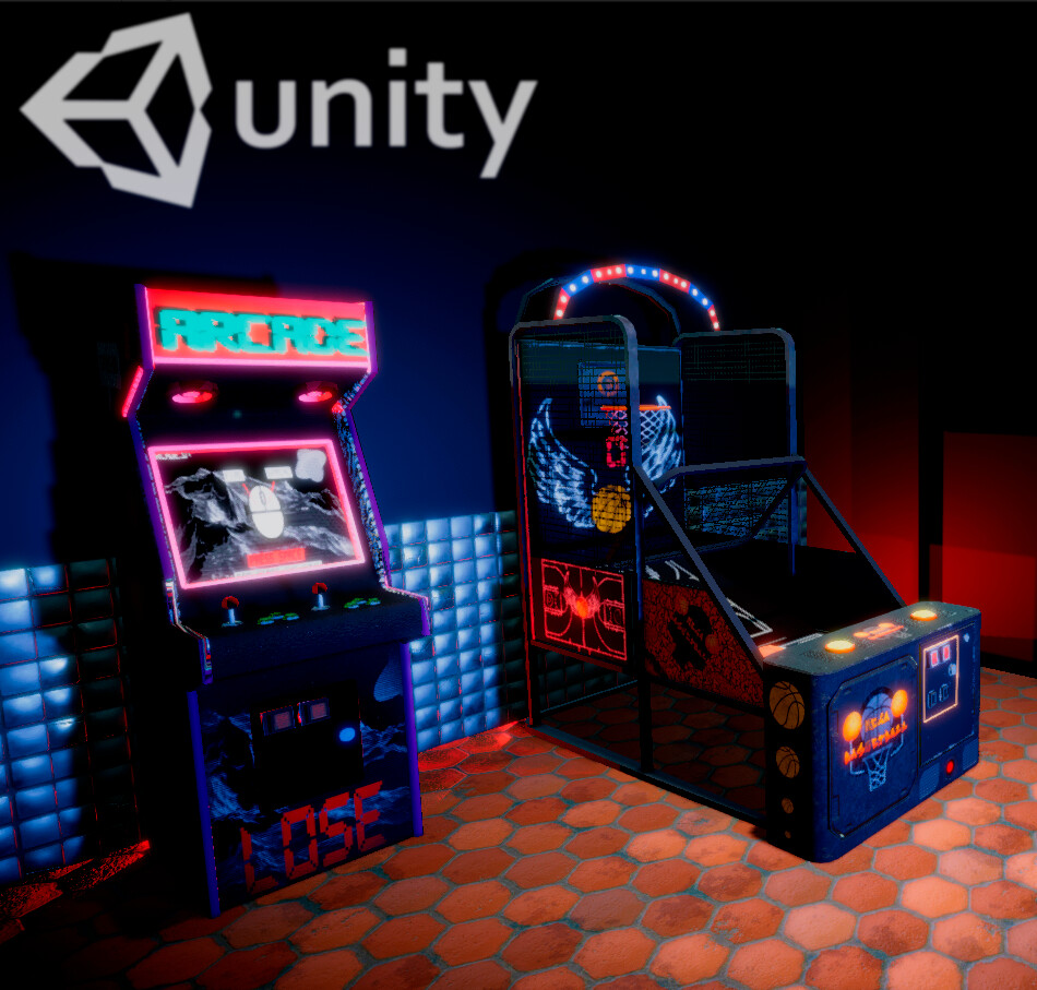 ArtStation - Arcade - 3D Models & Unity technical demo