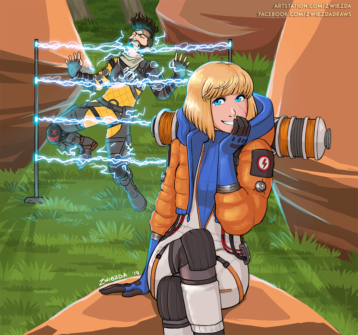 ArtStation Wattson bamboozling Mirage