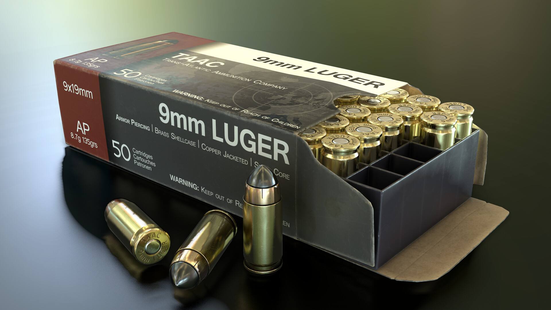 9mm Ammunition Pack.