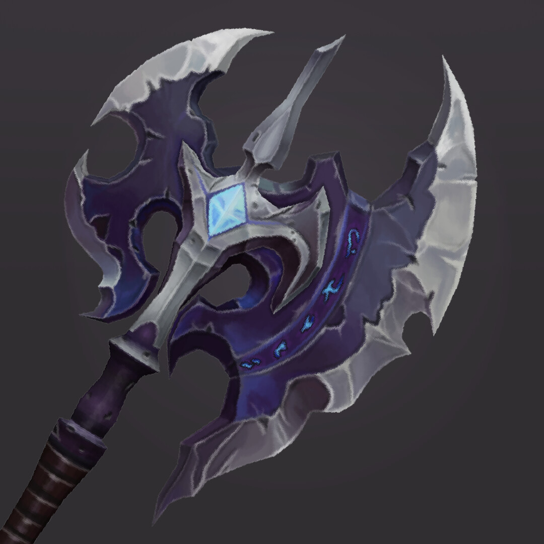 ArtStation - Fantasy Axe (reproduction)