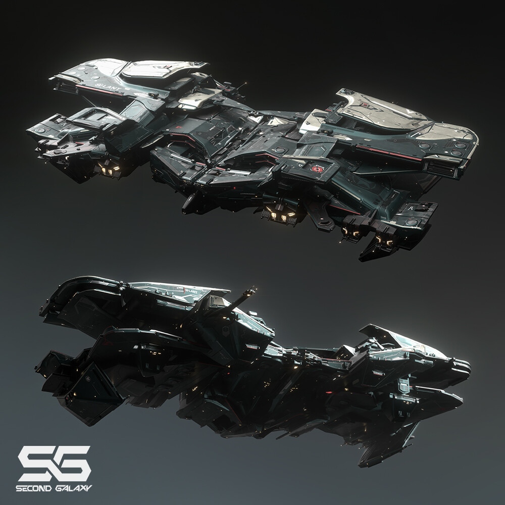 ArtStation - Second Galaxy: Battleship 'Titanium'