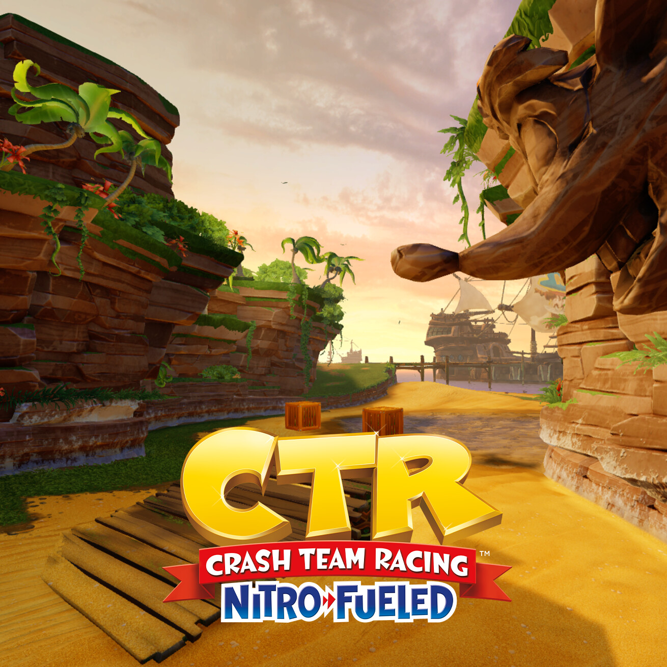 ArtStation Crash Team Racing Crash Cove Lighting