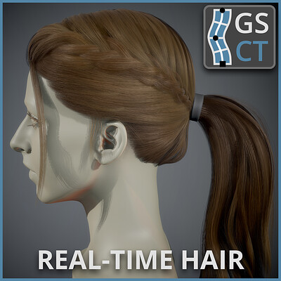 Realtime Hair - GS CurveTools Plug-in Demo