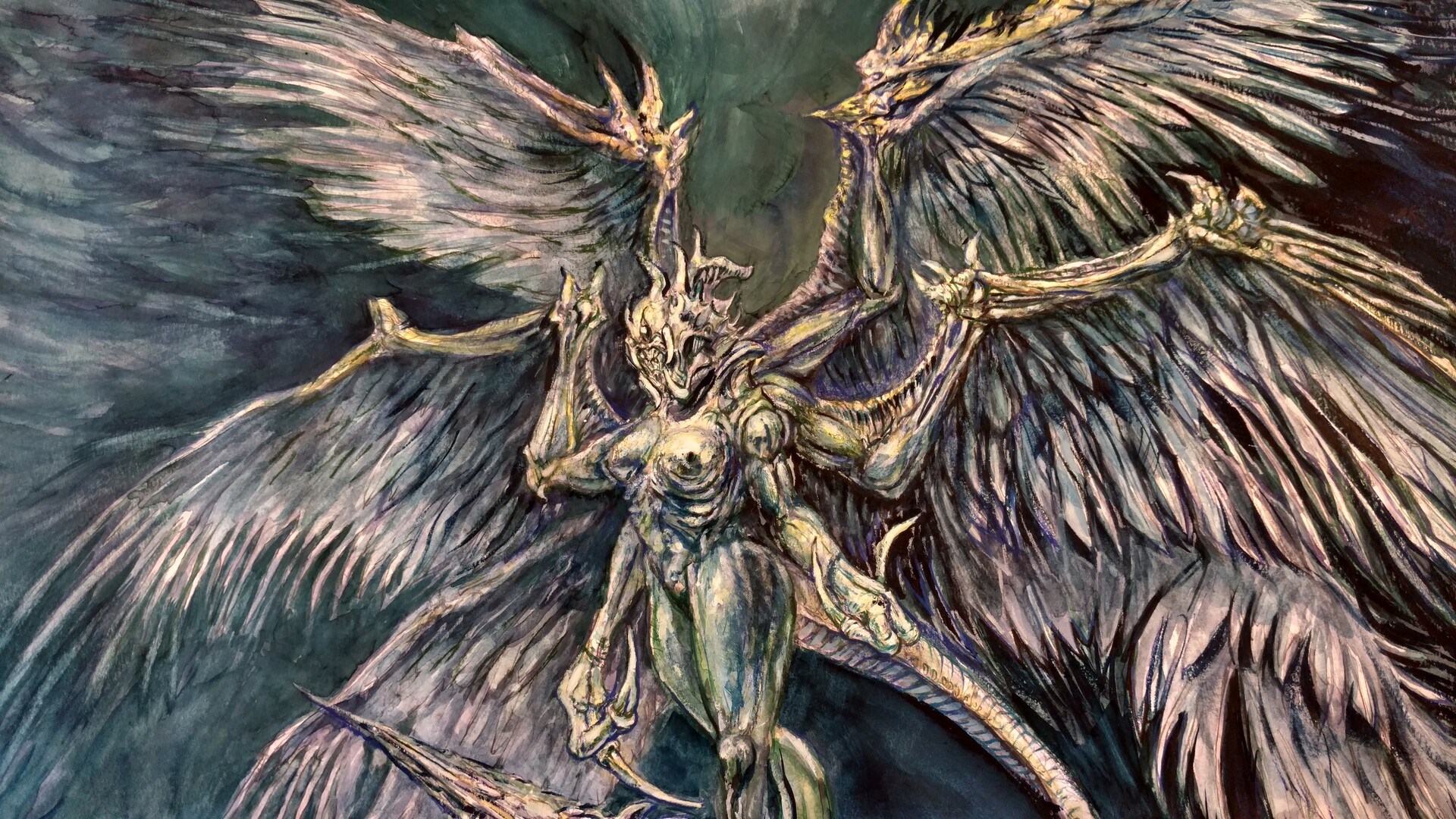 Artstation Winged Demon Hag 5988