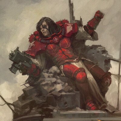 Jaime Martinez - Warhammer 40k - Magnus The Red