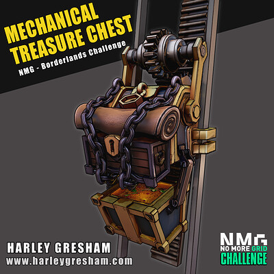 Mechanical Treasure Chest - NMG Borderlands 3 Competition Entry