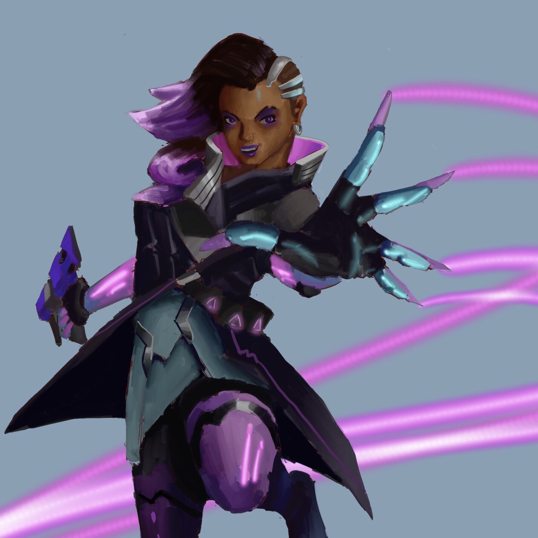 ArtStation - Sombra Fan Art