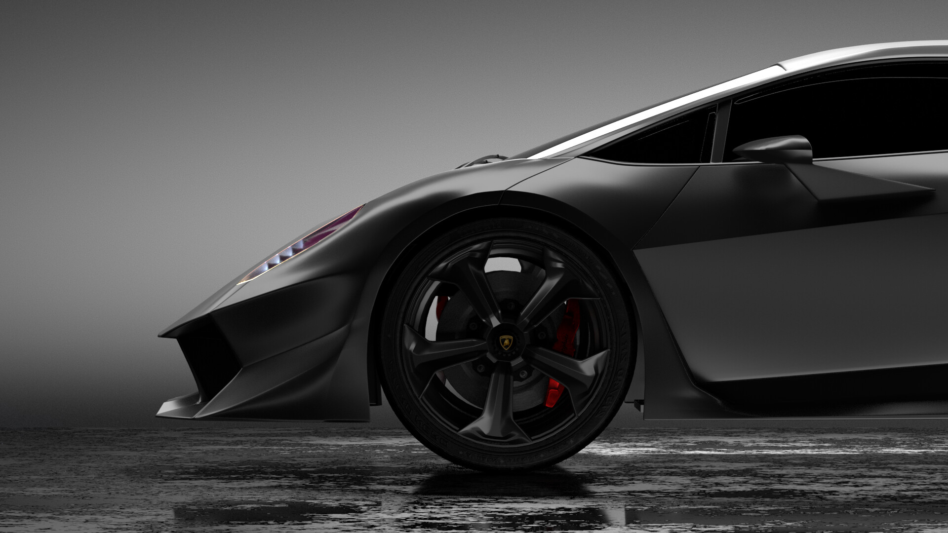 ArtStation - Lamborghini Sixth Element