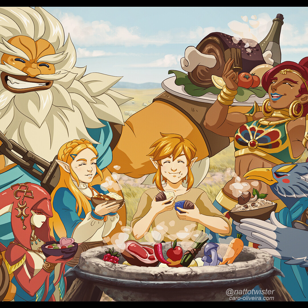 Artstation - Breath Of The Wild Feast!