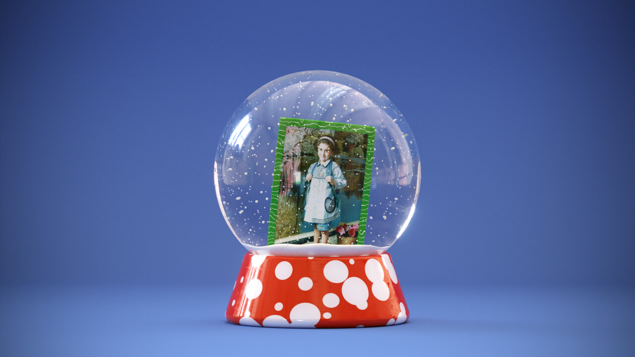 ArtStation Mini Snow Globe