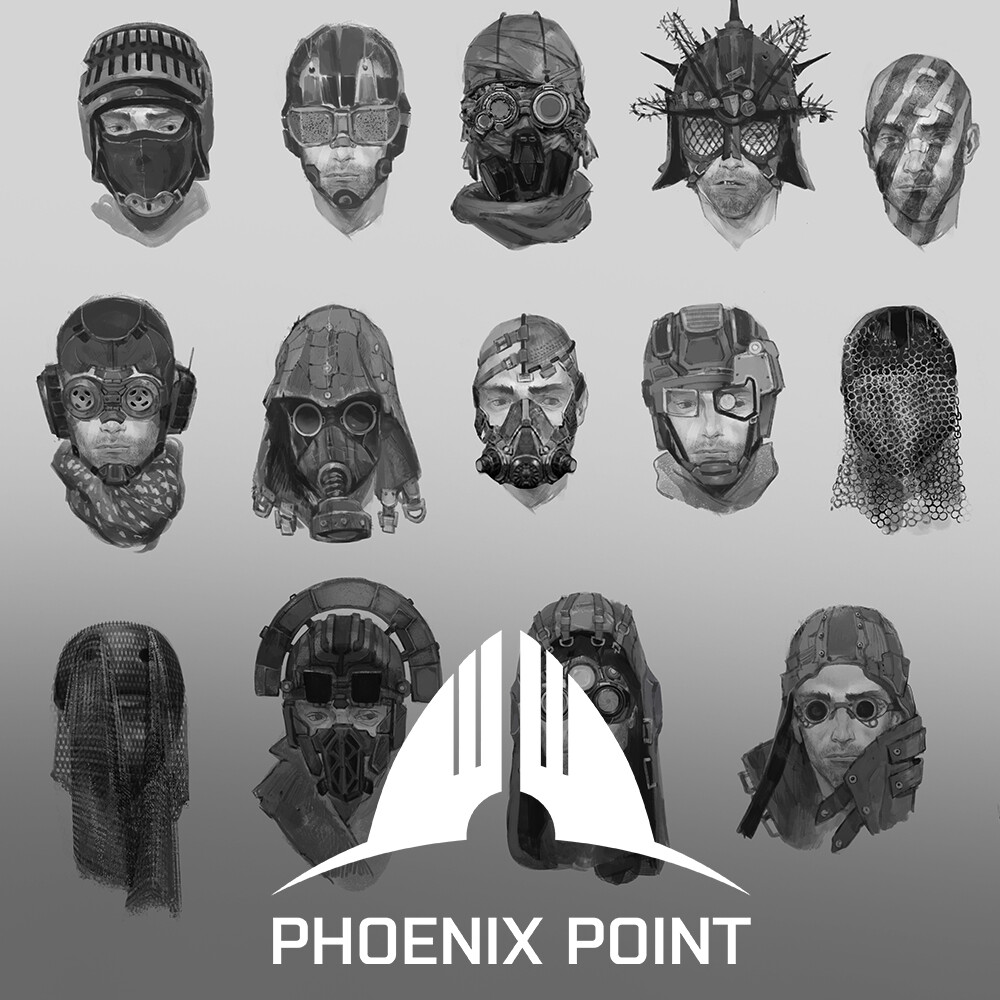 ArtStation - Phoenix Point faction styles