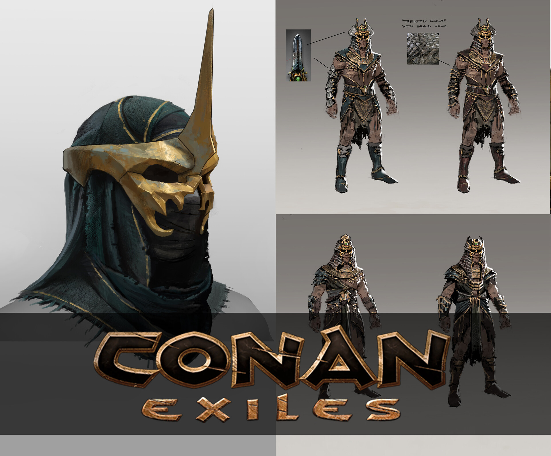 conan exiles unlockable armor sets