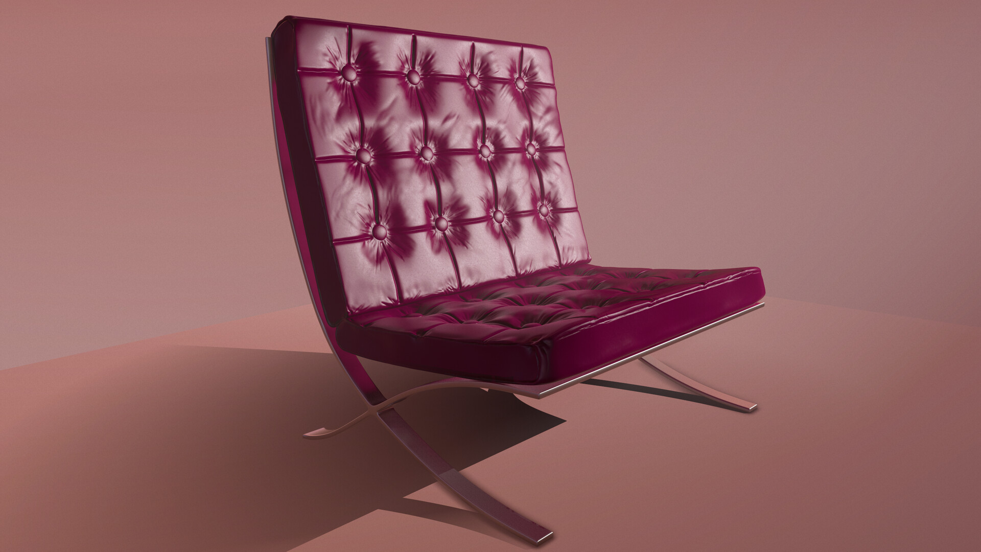 ArtStation Barcelona Chair   Eric Homm Screenshot078thumb 