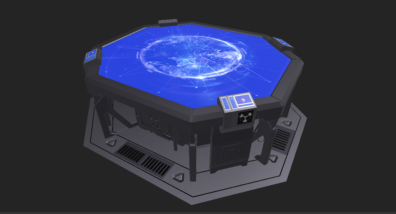 ArtStation Bridge Table