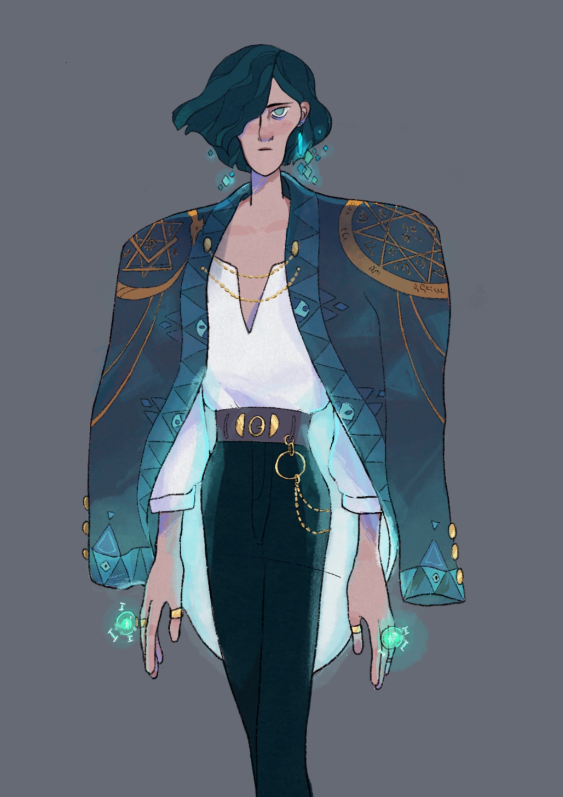 ArtStation - Character inspired by hauru