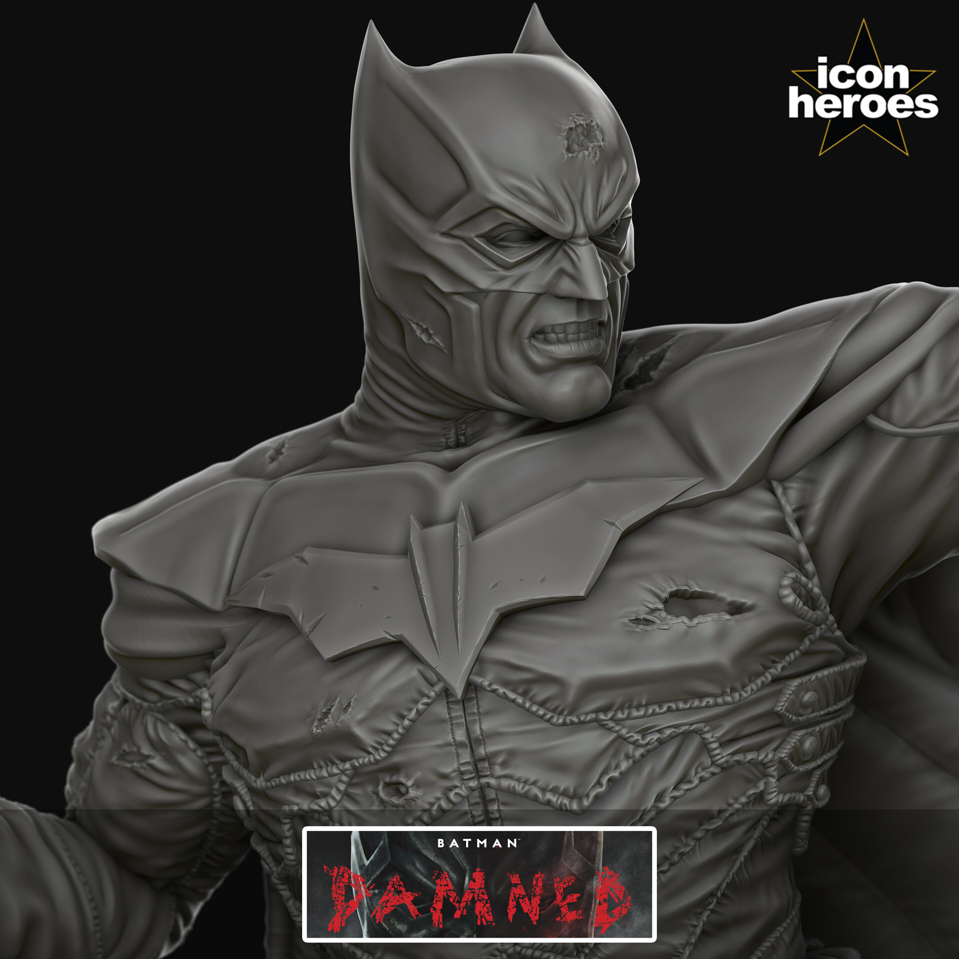 Details about   DC COMICS BATMAN DAMNED PREVIEWS SDCC 2019 EXCLUSIVE ICON HEROS