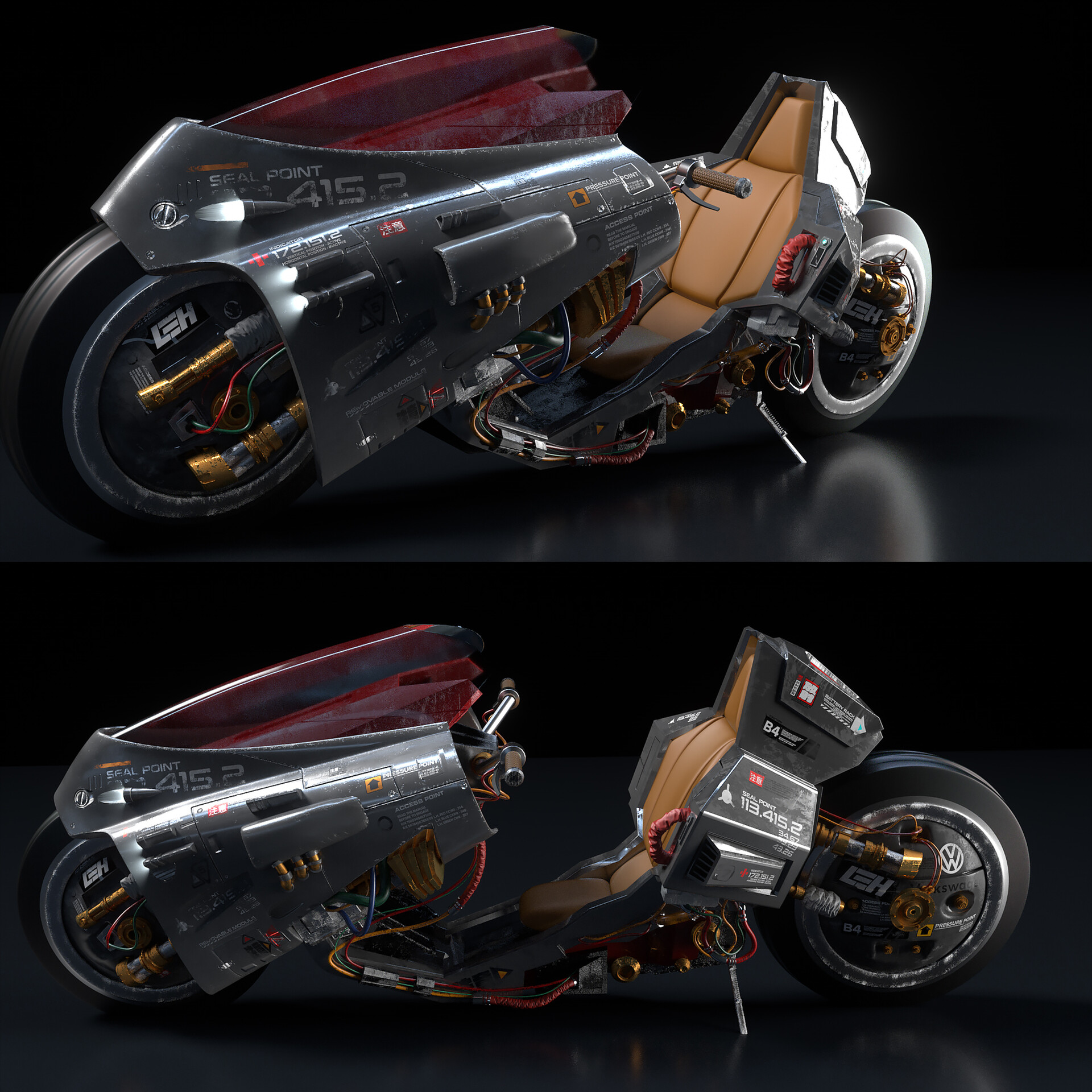 Artstation - Sci-fi Bike