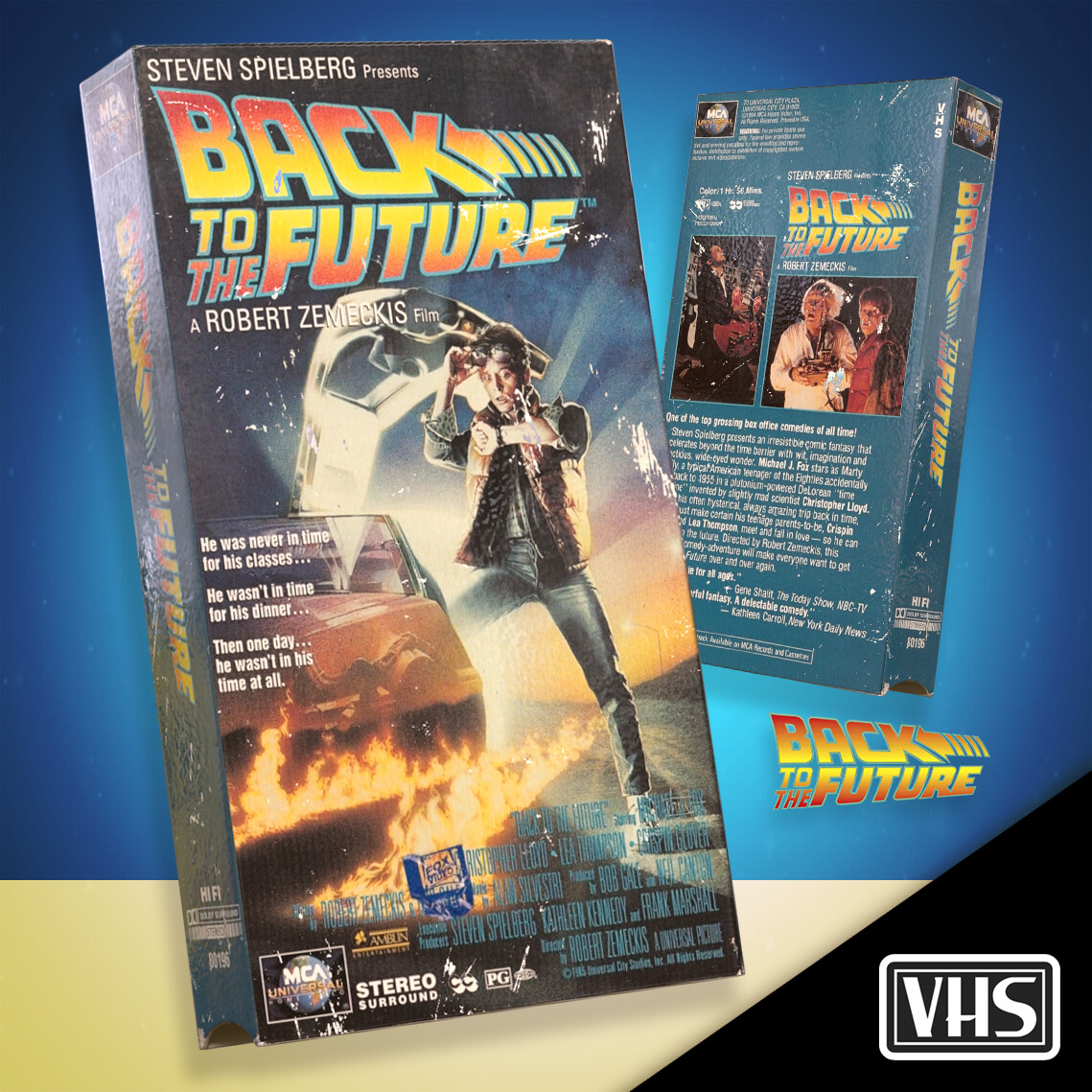 ArtStation VHS Back To The Future Trilogy