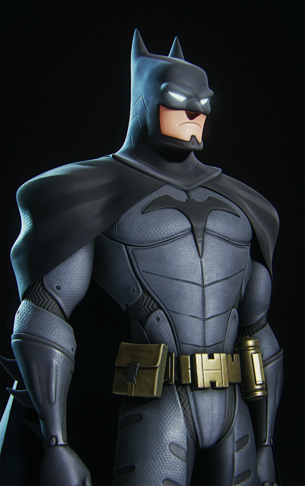 ArtStation - Batman Cartoon - Real time