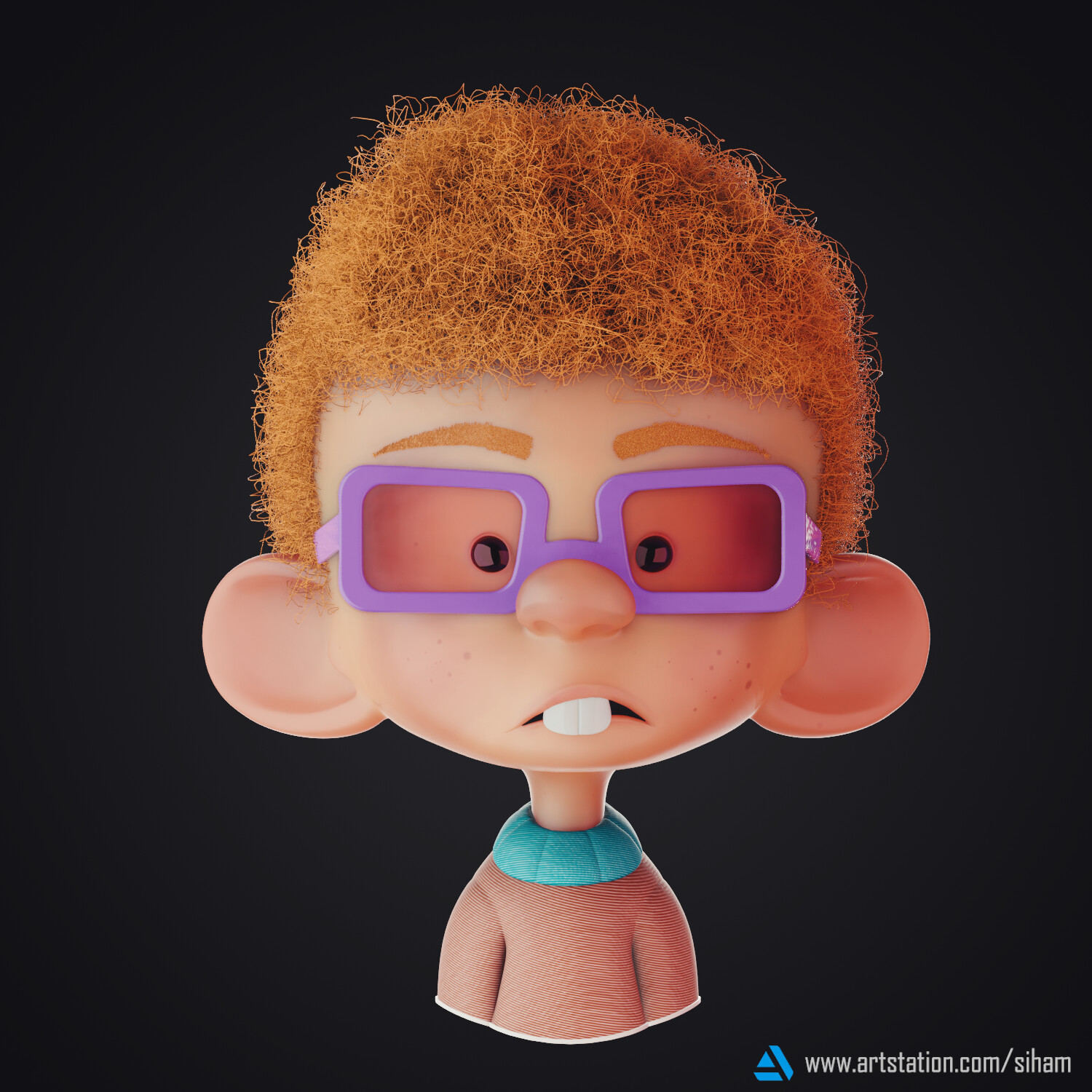 ArtStation - Chuckie Finster Inspired