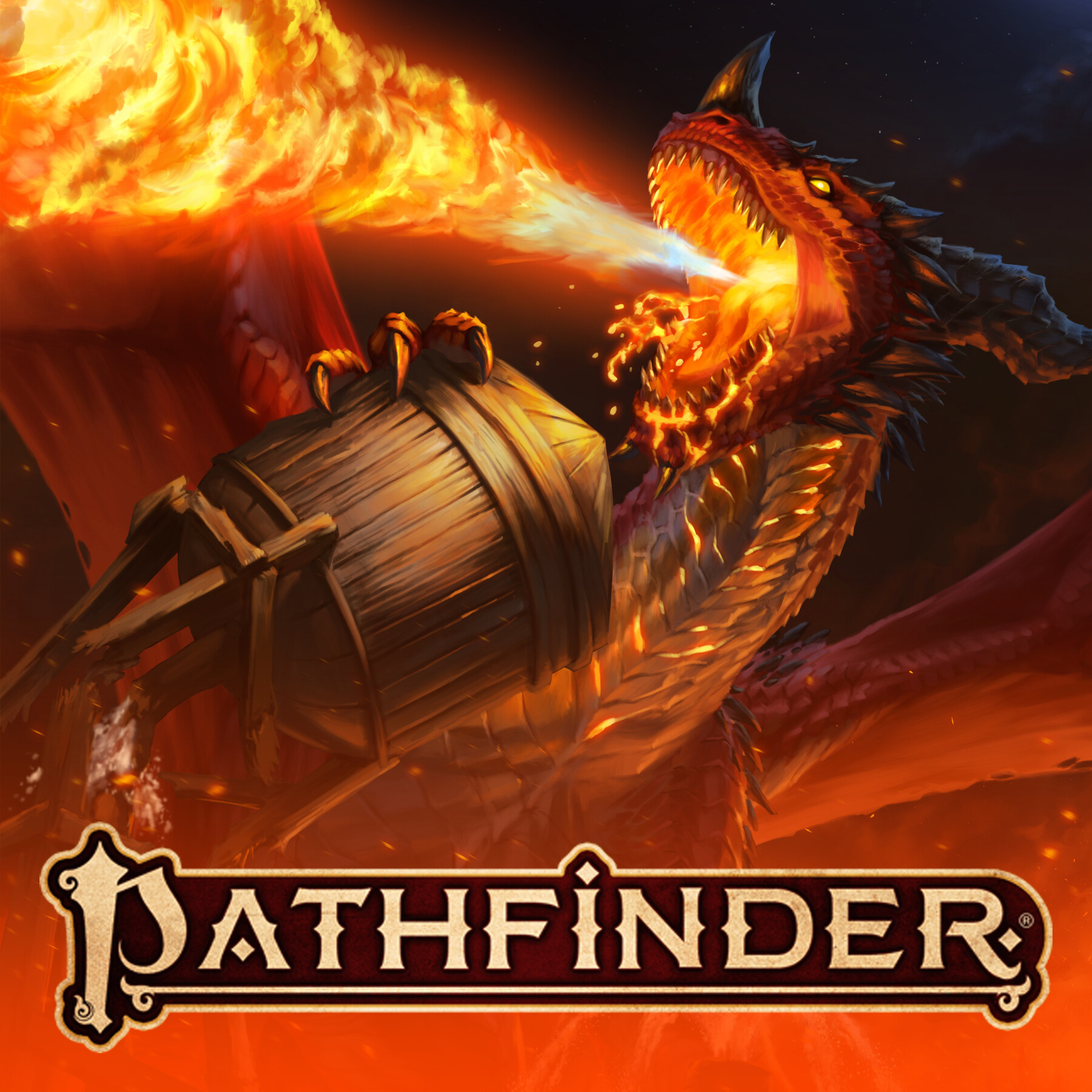 Dahak - The Endless Destruction (my first dragon) : r/Pathfinder2e