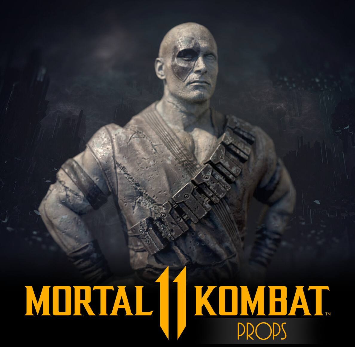 Mortal Kombat 11 - Kano Statue