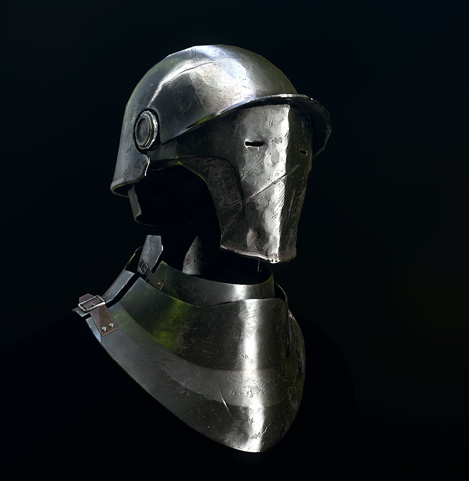 ArtStation - ww1 Monster Slayer Helmet