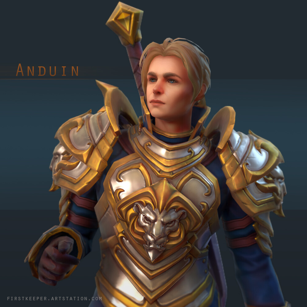 ArtStation - Anduin - Heroes of the Storm