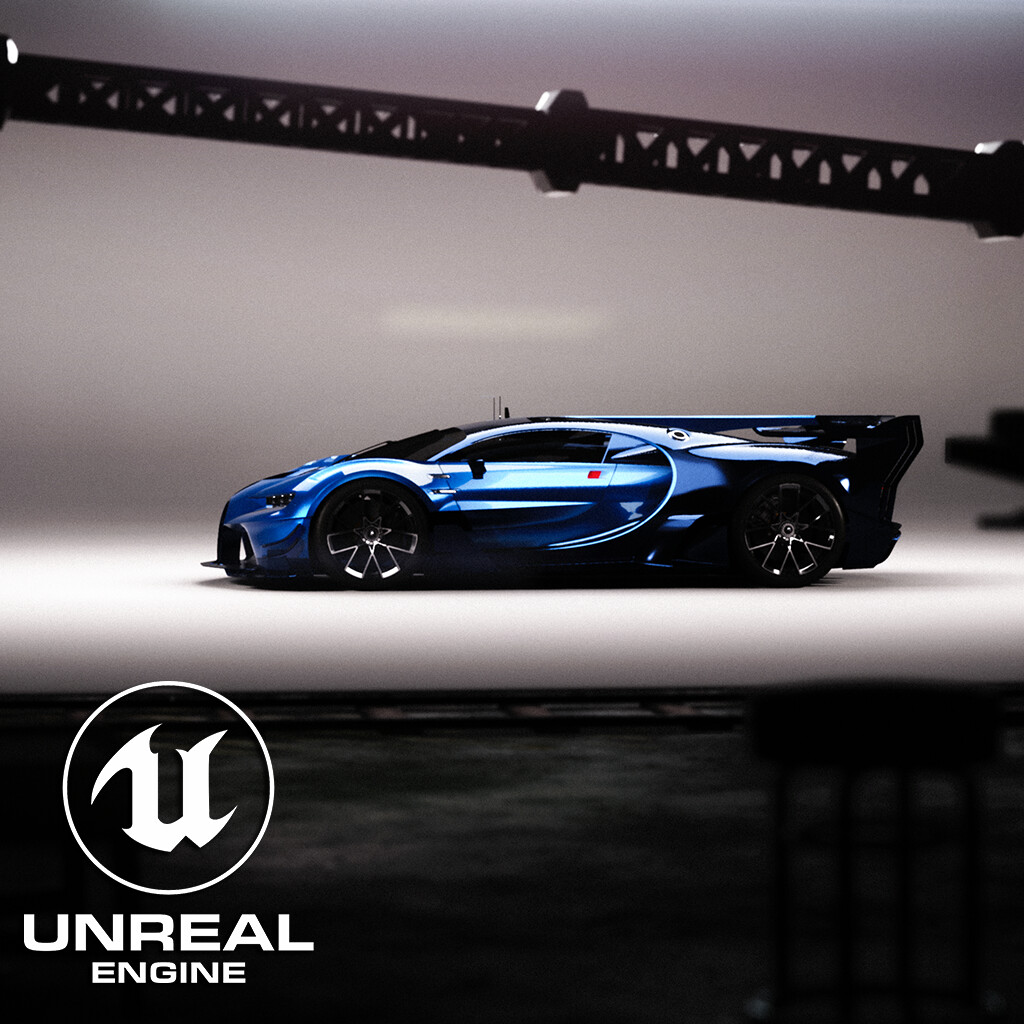 Bugatti Vision in Unreal Engine 