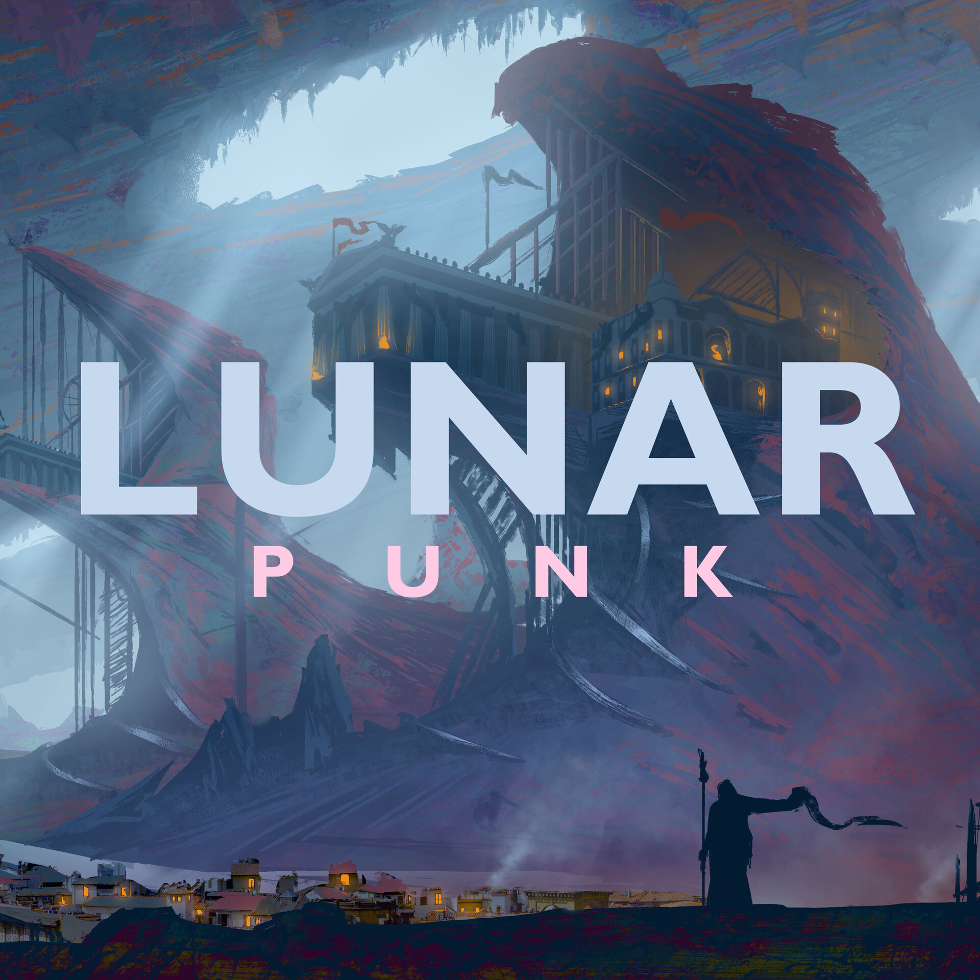 ArtStation - Lunar Punk Environment Art