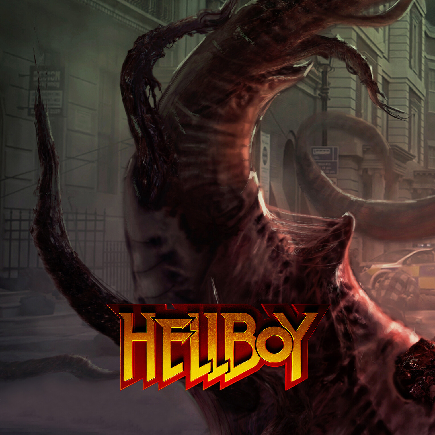 ArtStation - TENTACLE CREATURE / HELLBOY (2019)