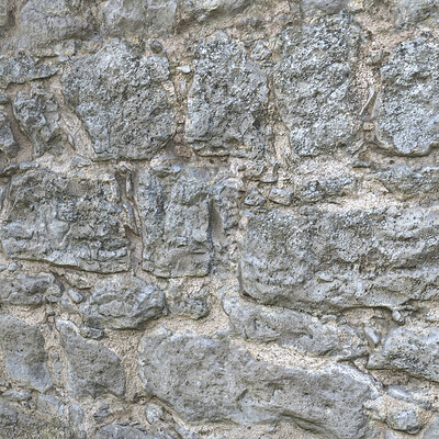 Castle Stone Wall - Photogrammetry Material