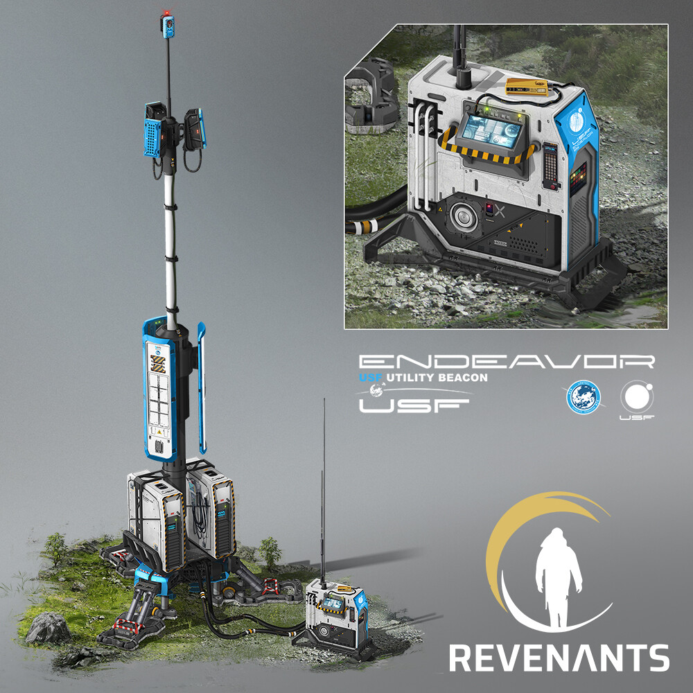 ArtStation - Supply Beacon Concept