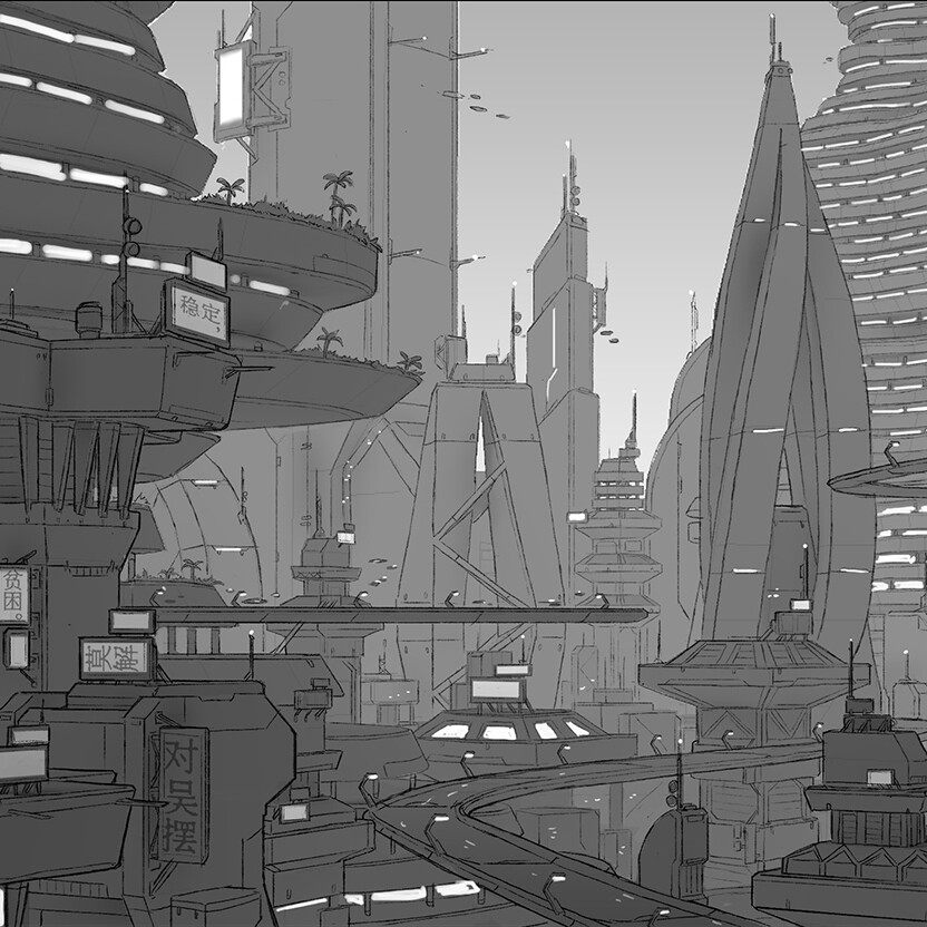 ArtStation - Animation Background Art 3