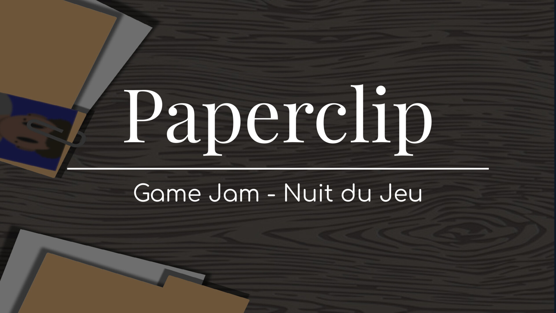 ArtStation Paperclip Game Jam Nuit du Jeu
