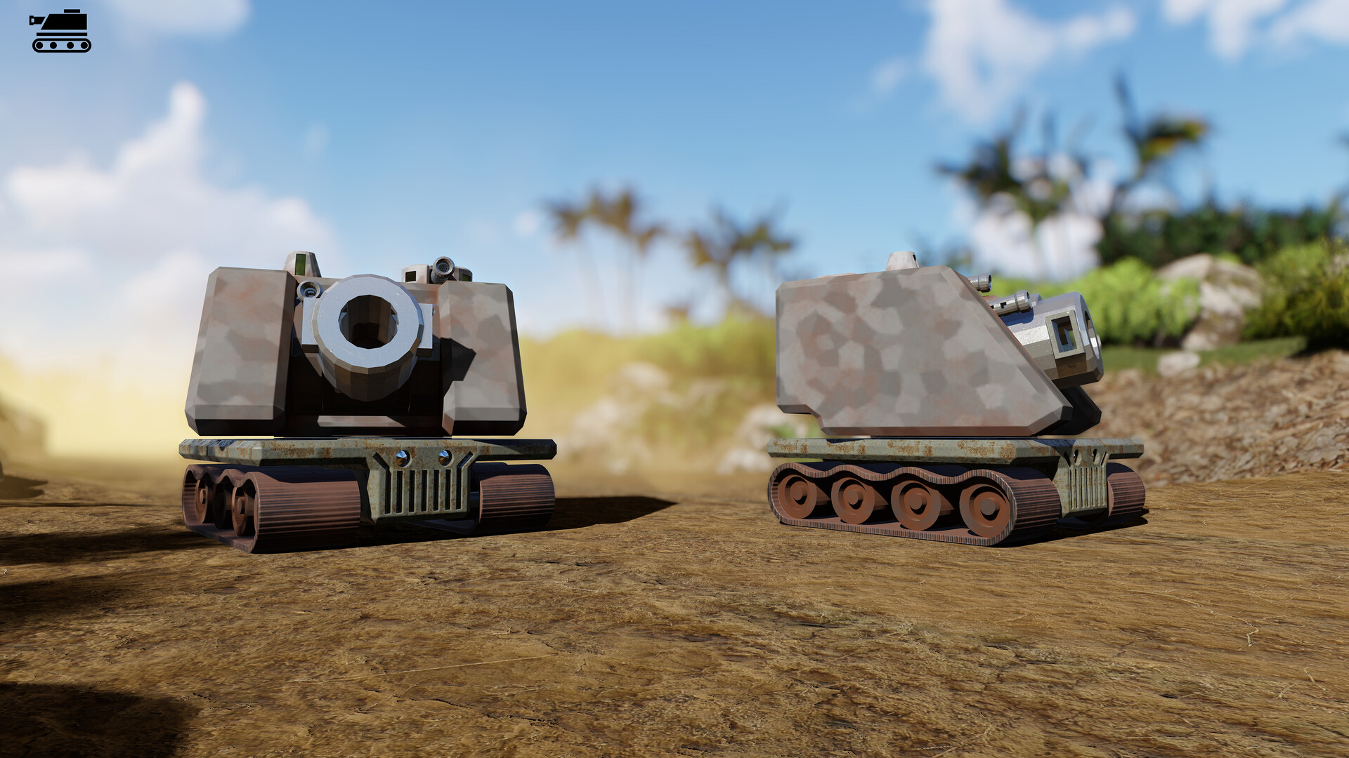 ArtStation War Cube _ Tank