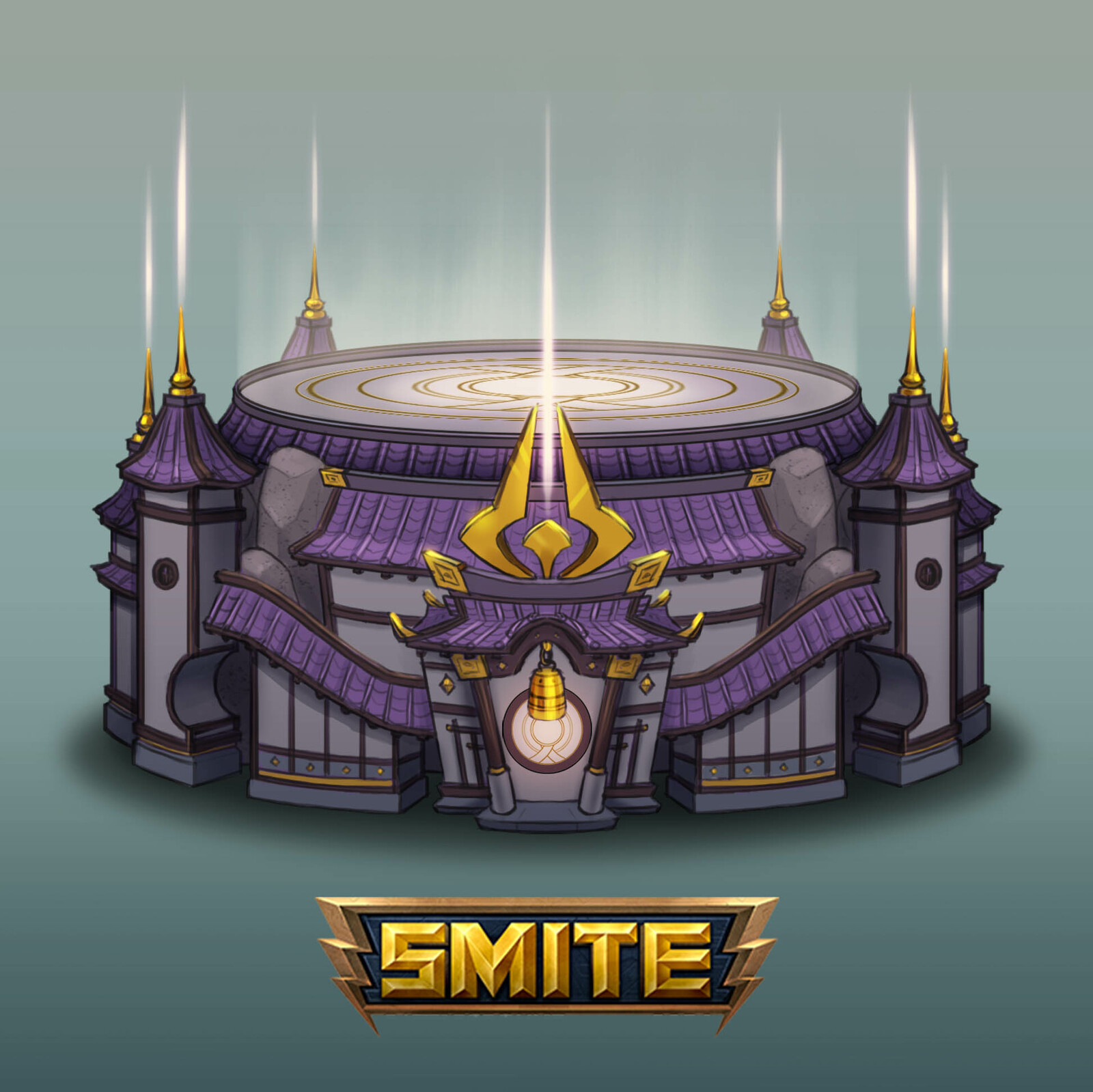 pedestal concept design_ Smite game