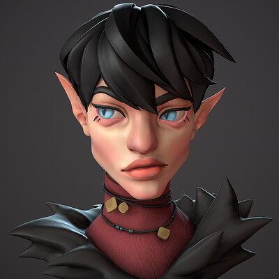 Bust - 3D Fanart