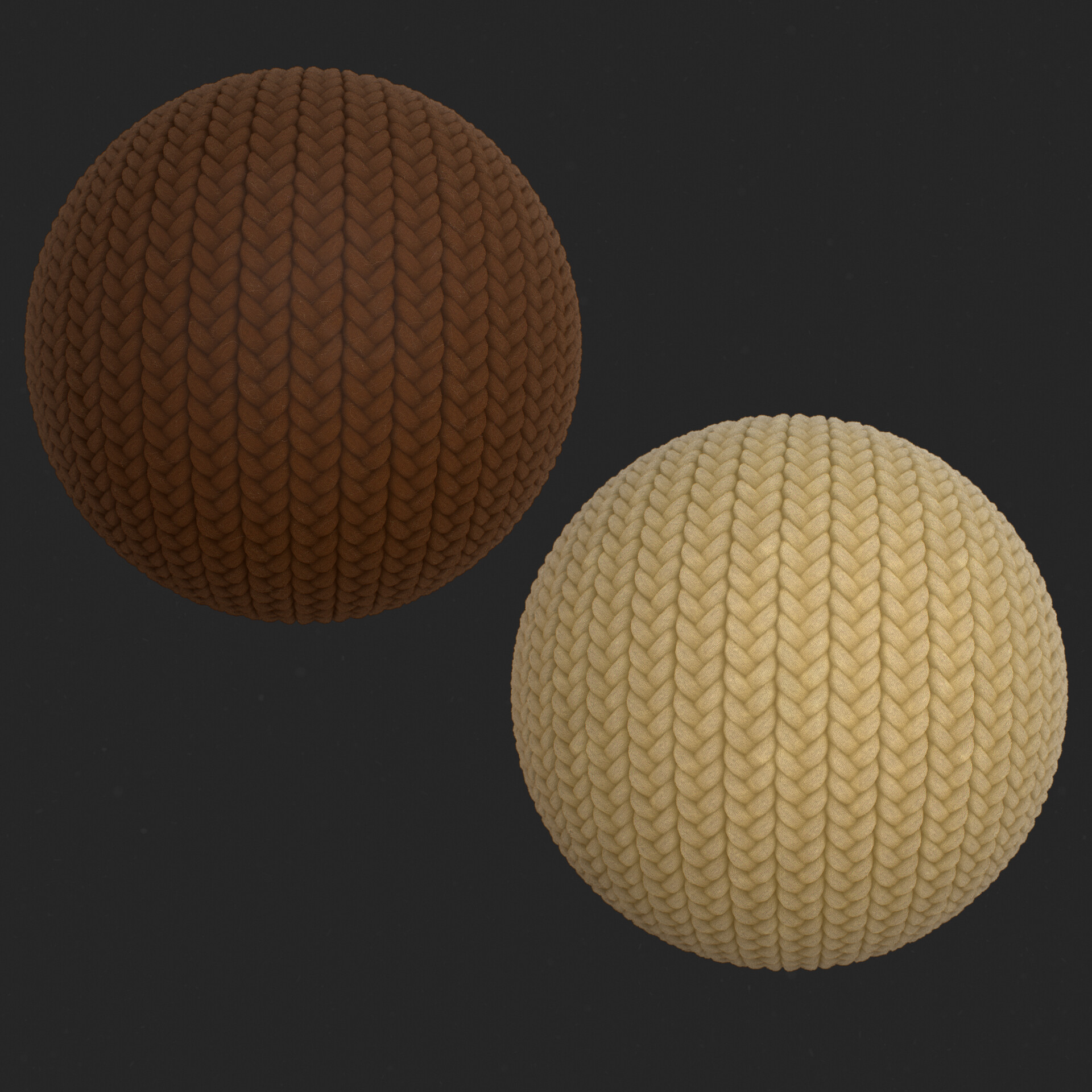 ArtStation - Knitted Wool Material