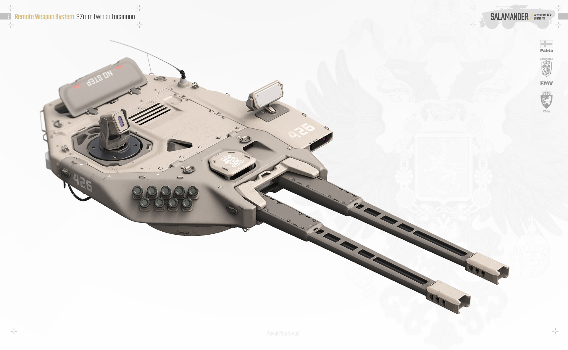 ArtStation Remote Weapon Turret Systems