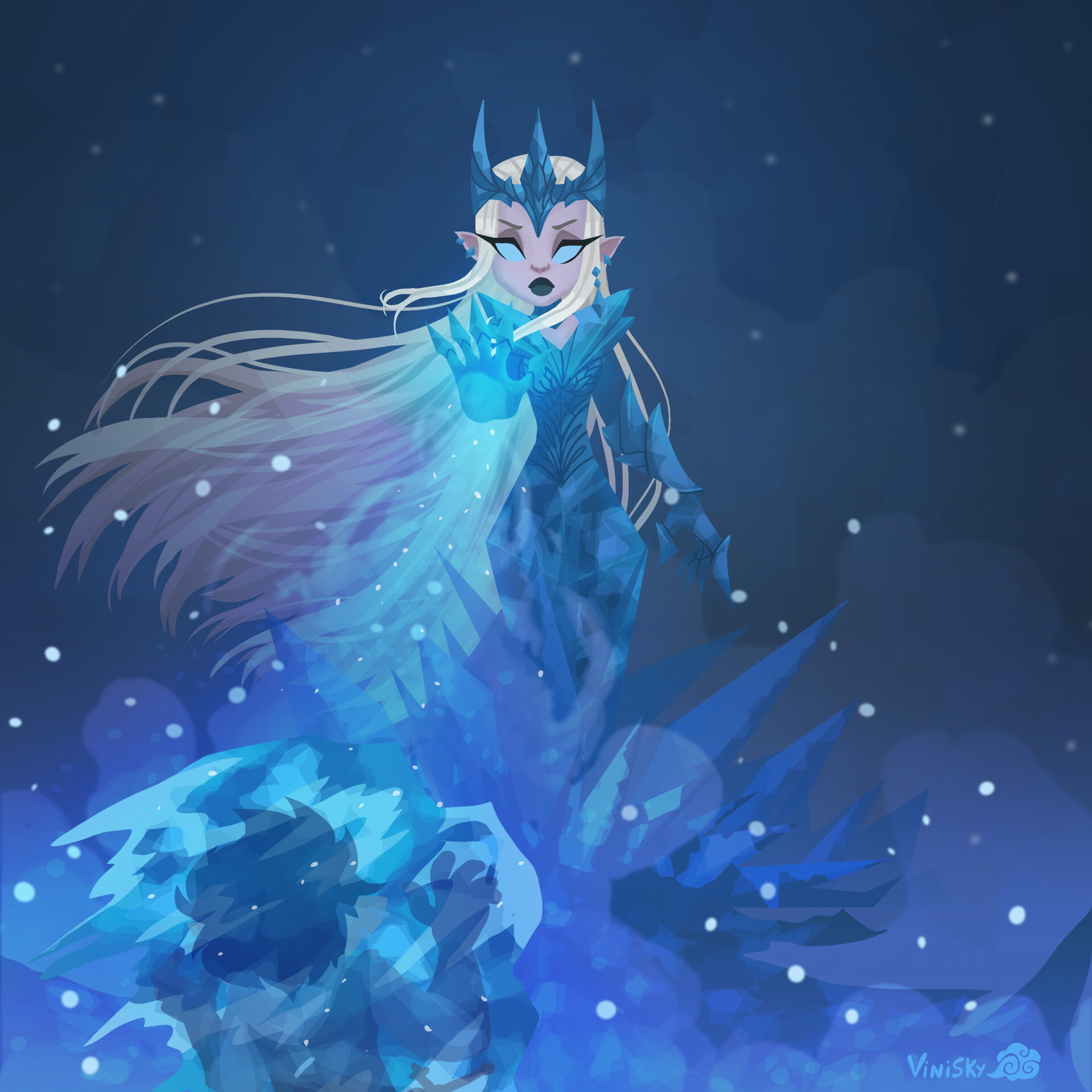 ArtStation - Ice Queen