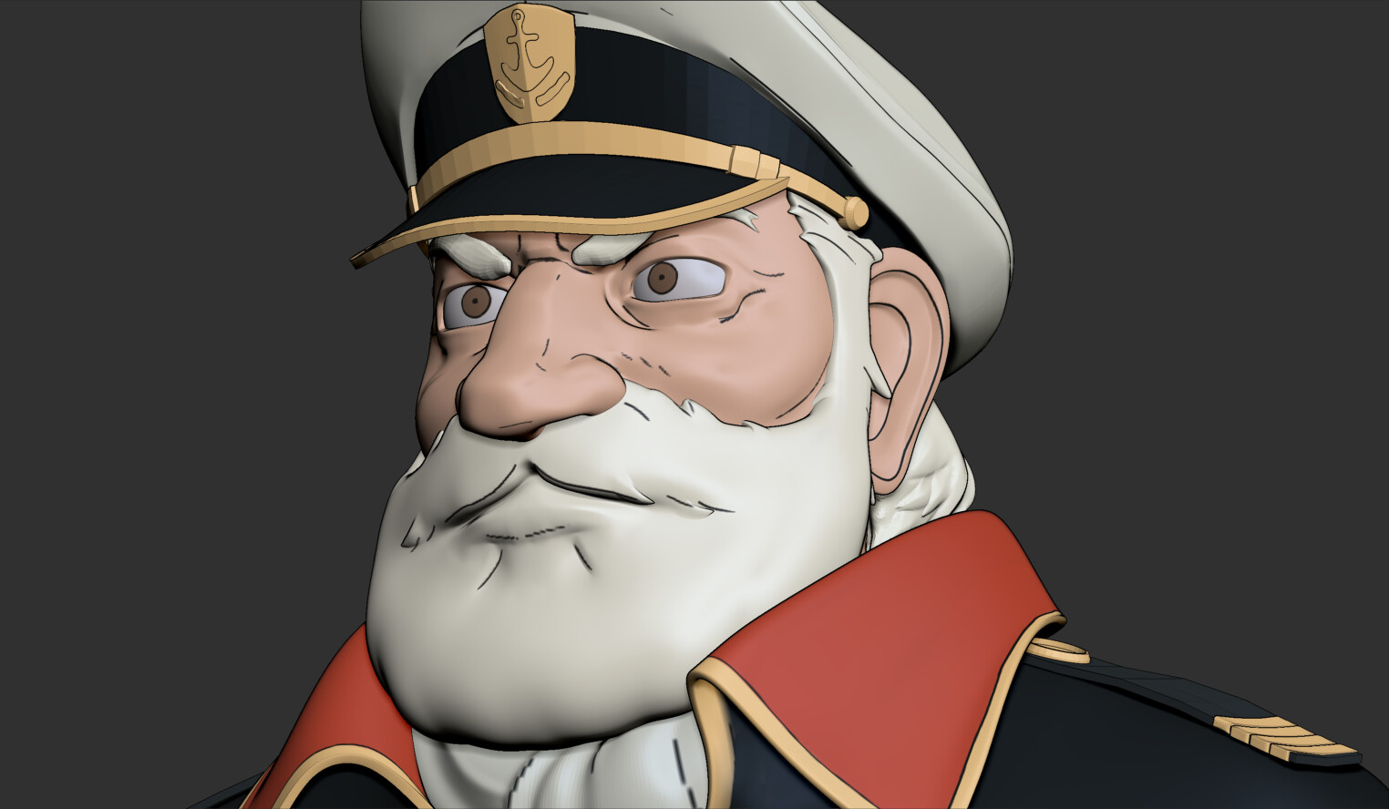 ArtStation Captain Okita