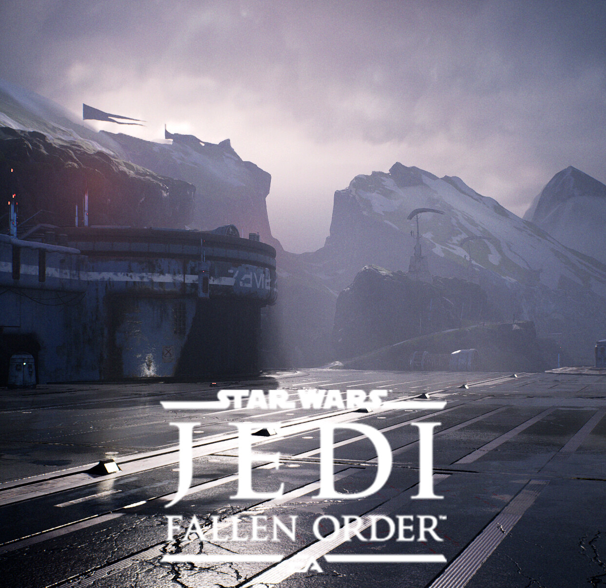 ArtStation Star Wars Jedi Fallen Order Zeffo Landing Pad