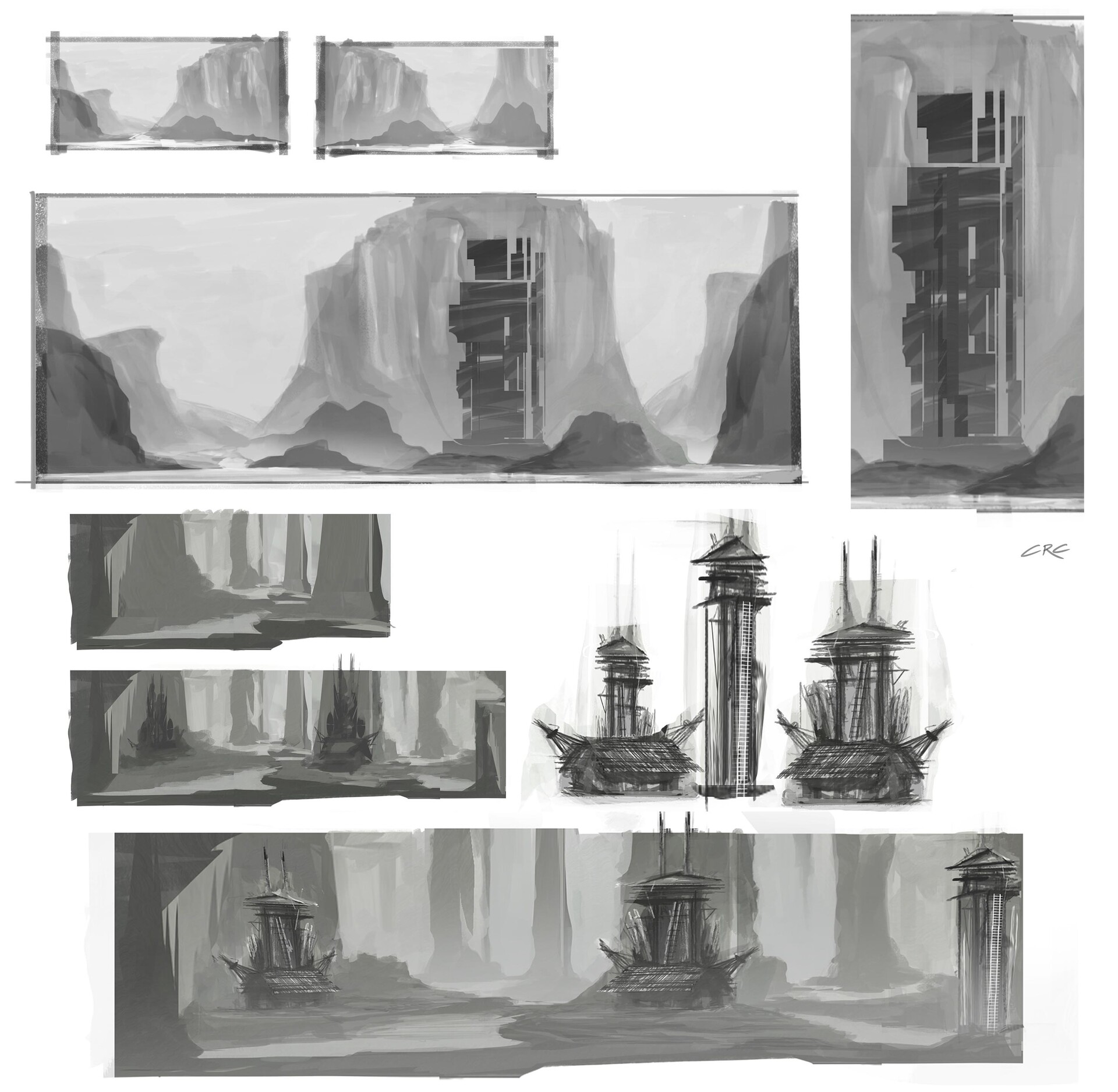 ArtStation - Concept Sketches