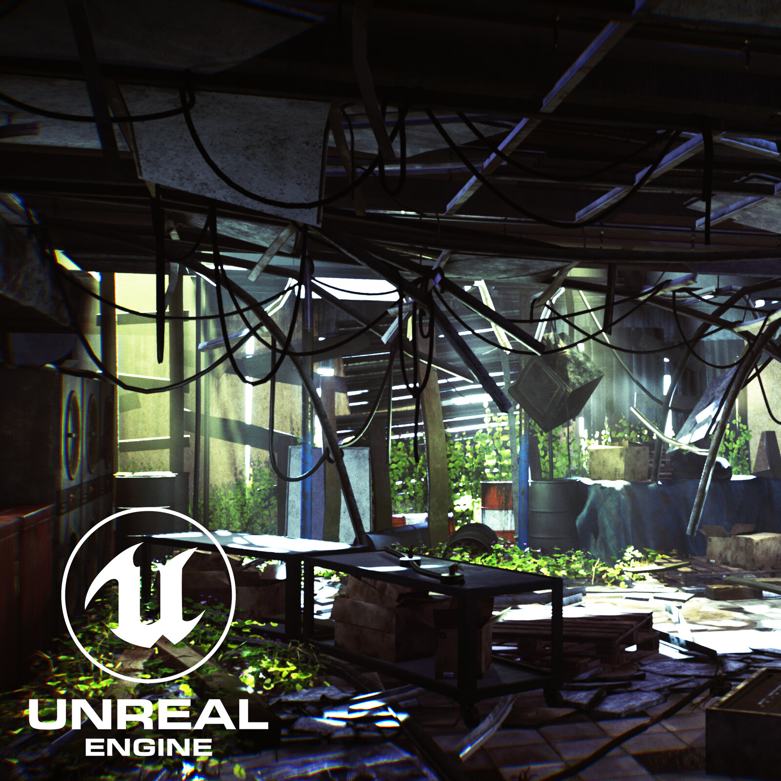The HideOut Environment - UE4